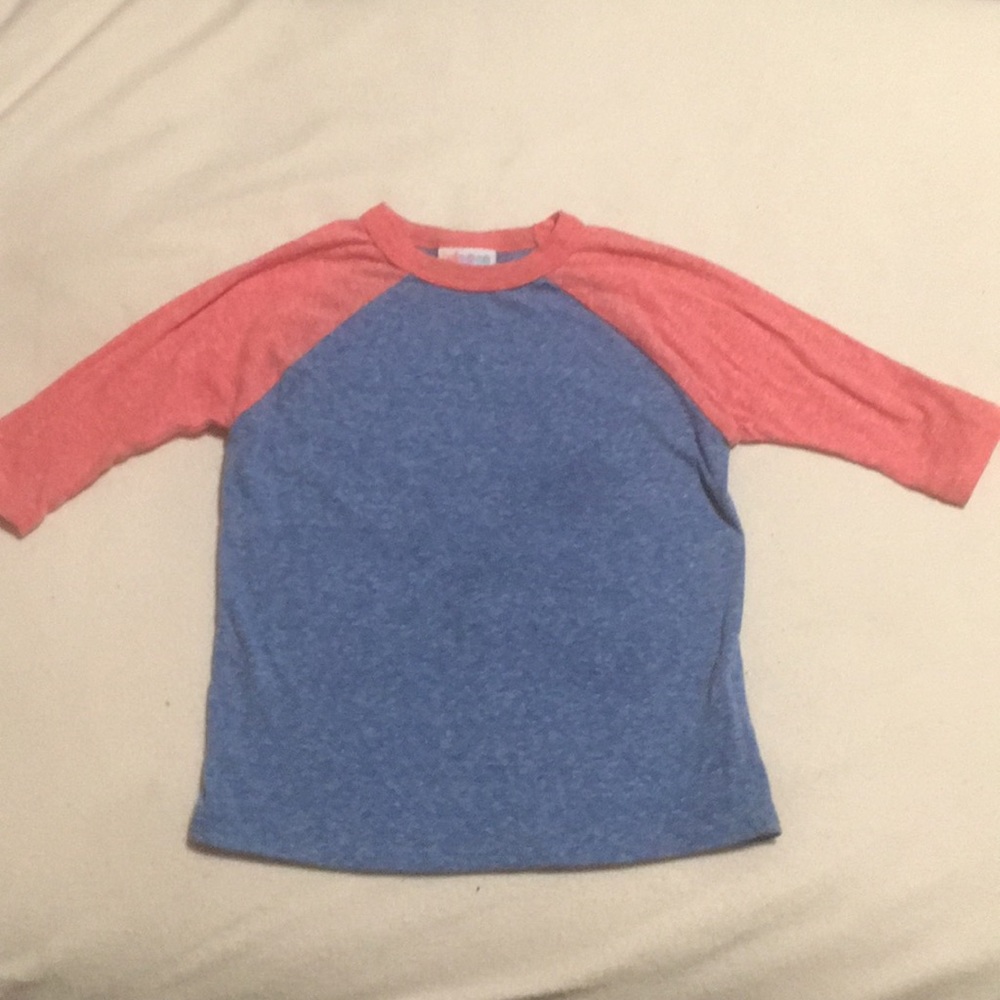 Girl toddler raglan t-shirt